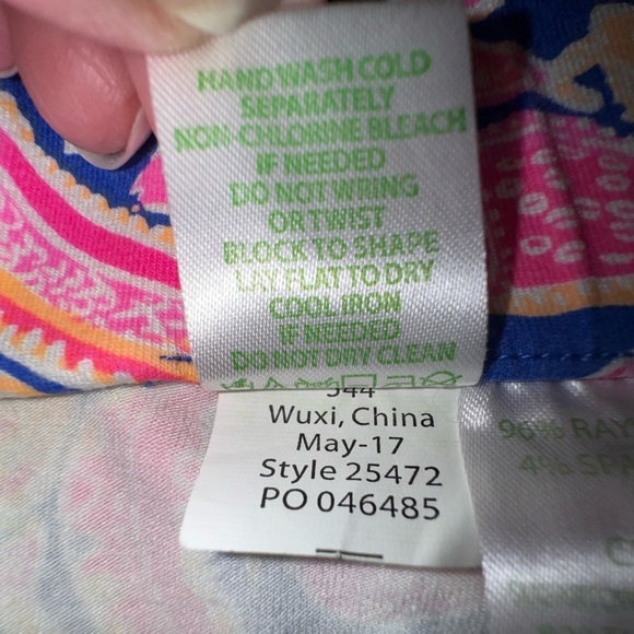 Lilly Pulitzer Ersi Can't Resist Skirt. Worn once. Size Large EUC - Picture 12 of 12